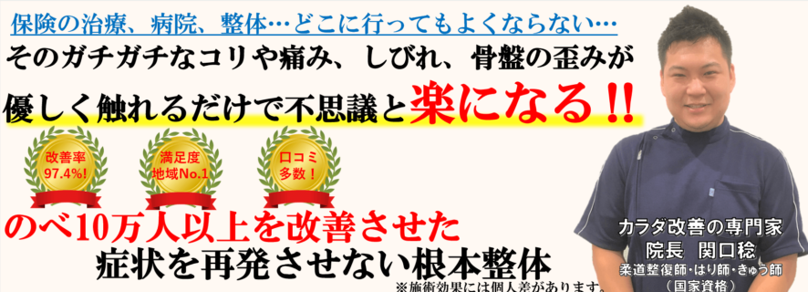 江戸川区で整体をお探しなら1回で効果を実感できる葛西にある整体院ひかりへ